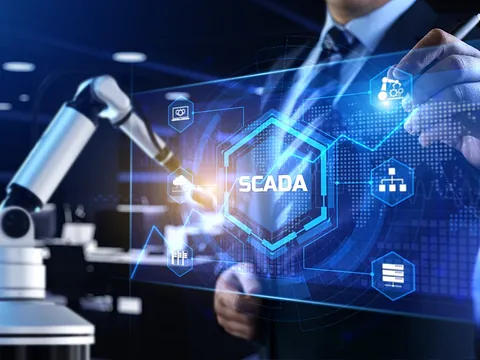 Concepto de tecnología de la información digital en línea de internet